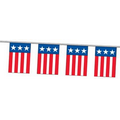 30 Ft. Yankee Doodle Pennants - 16 Per String (9"x12")